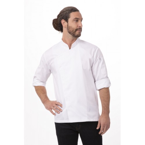 LANSING CHEF COAT - BCMC010WHTS - Chef Works